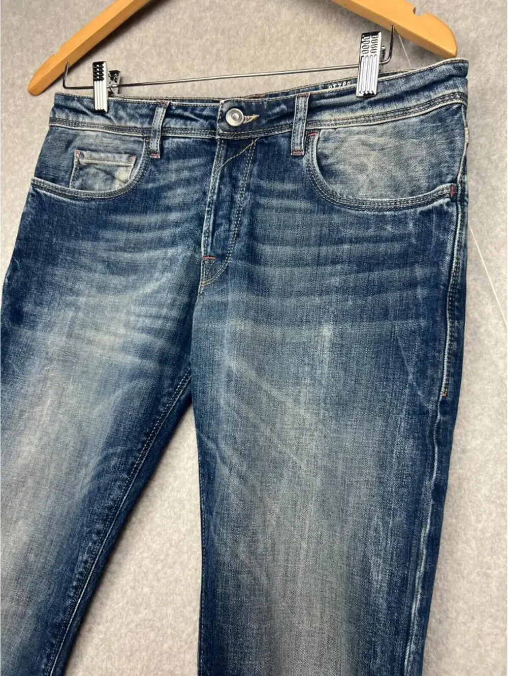 90s Vintage Patrizia Pepe PTZPP 1993 Stone Wash Straight Leg Jeans Mens Size 30